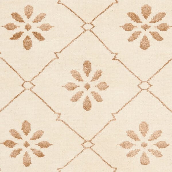 Safavieh Mosaic Mos154A Cream / Light Brown Rugs.