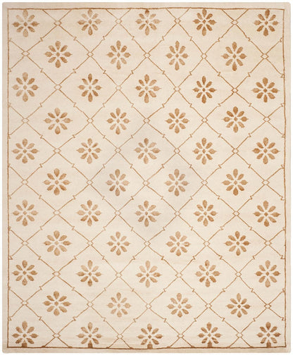 Safavieh Mosaic Mos154A Cream / Light Brown Floral / Country Area Rug