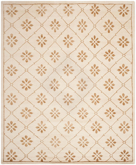 Safavieh Mosaic Mos154A Cream / Light Brown Rugs.