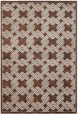 Safavieh Mosaic Mos156A Brown / Creme Rugs.