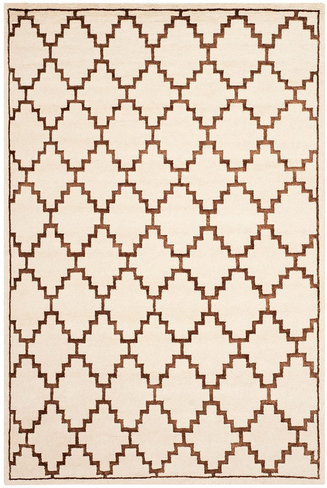 Safavieh Mosaic Mos160A Ivory / Brown Rugs.