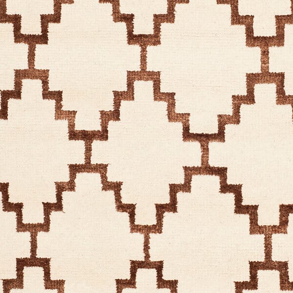 Safavieh Mosaic Mos160A Ivory / Brown Rugs.