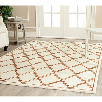 Safavieh Mosaic Mos160A Ivory / Brown Geometric Area Rug