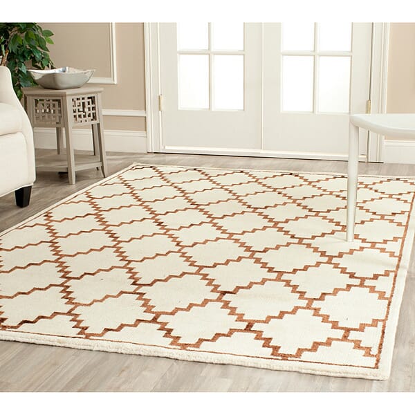 Safavieh Mosaic Mos160A Ivory / Brown Rugs.