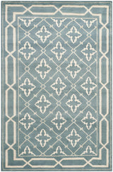 Safavieh Mosaic Mos163A Blue / Beige Rugs.