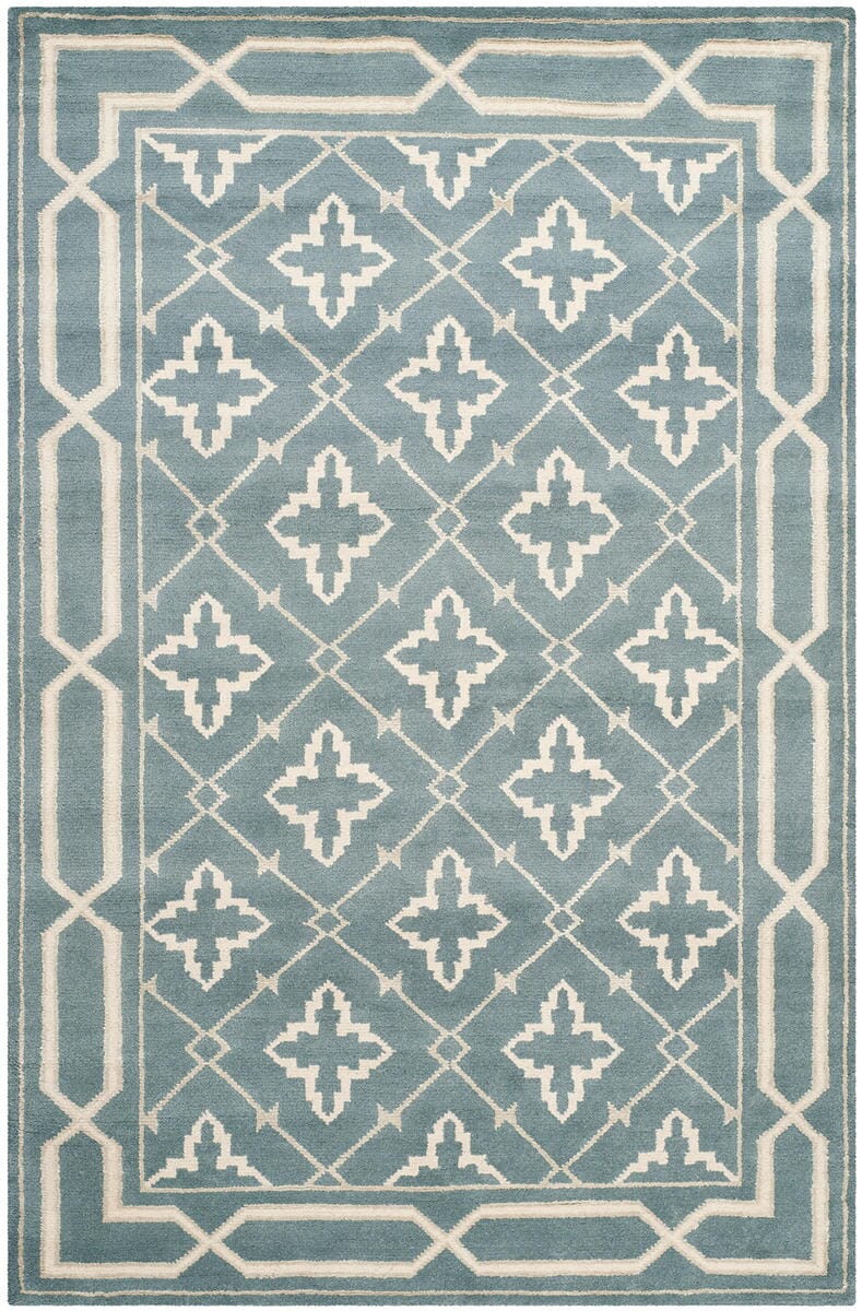 Safavieh Mosaic Mos163A Blue / Beige Area Rug