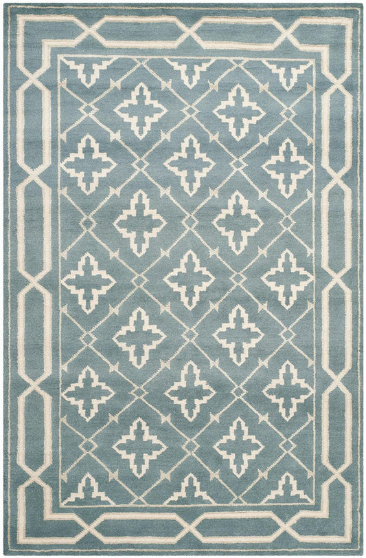 Safavieh Mosaic Mos163A Blue / Beige Area Rug