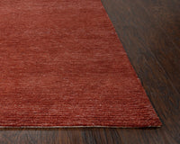 Rizzy Mason Park Mpk101 Rust Solid Color Area Rug