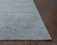 Rizzy Mason Park Mpk102 Gray Solid Color Area Rug