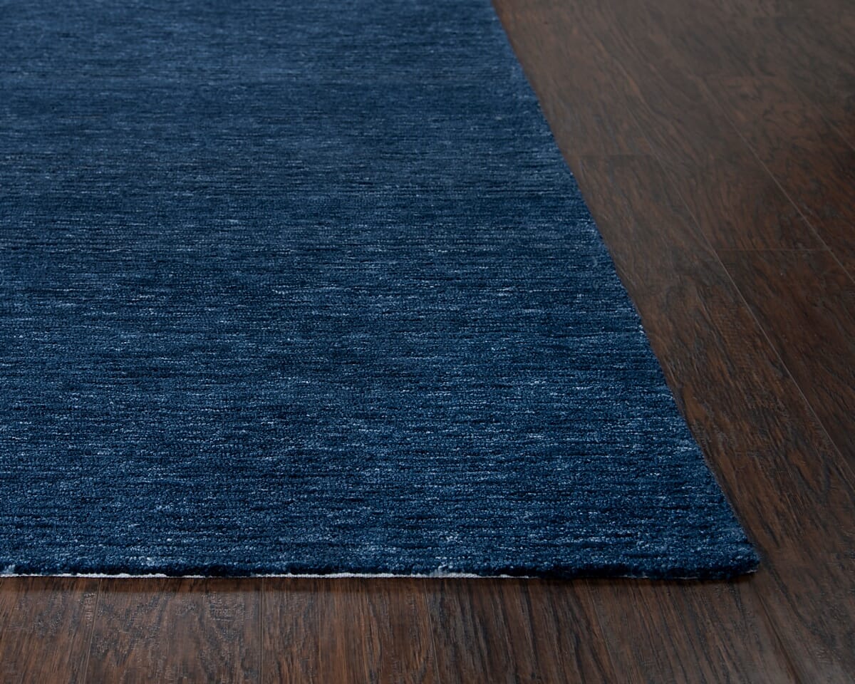 Rizzy Mason Park Mpk104 Blue Solid Color Area Rug