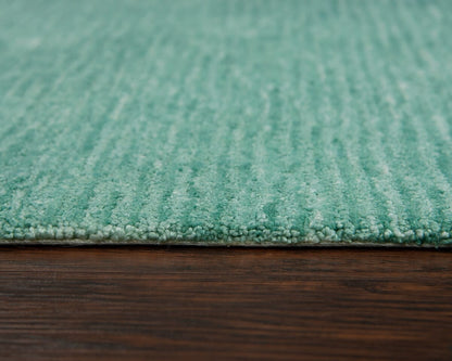 Rizzy Mason Park Mpk105 Aqua Solid Color Area Rug