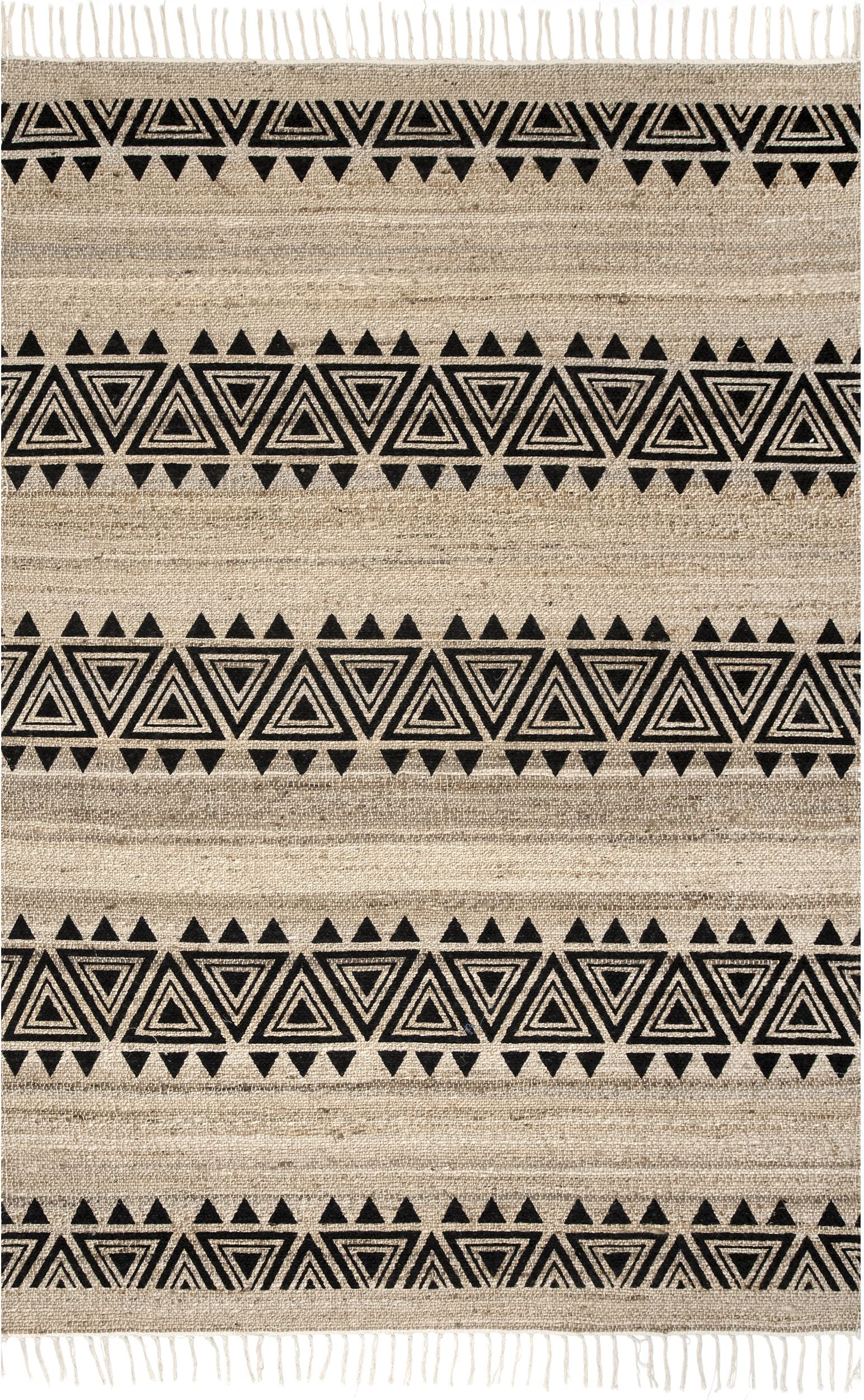 Nuloom Giuliana Fiesta Stripes Ngi1935A Natural Area Rug