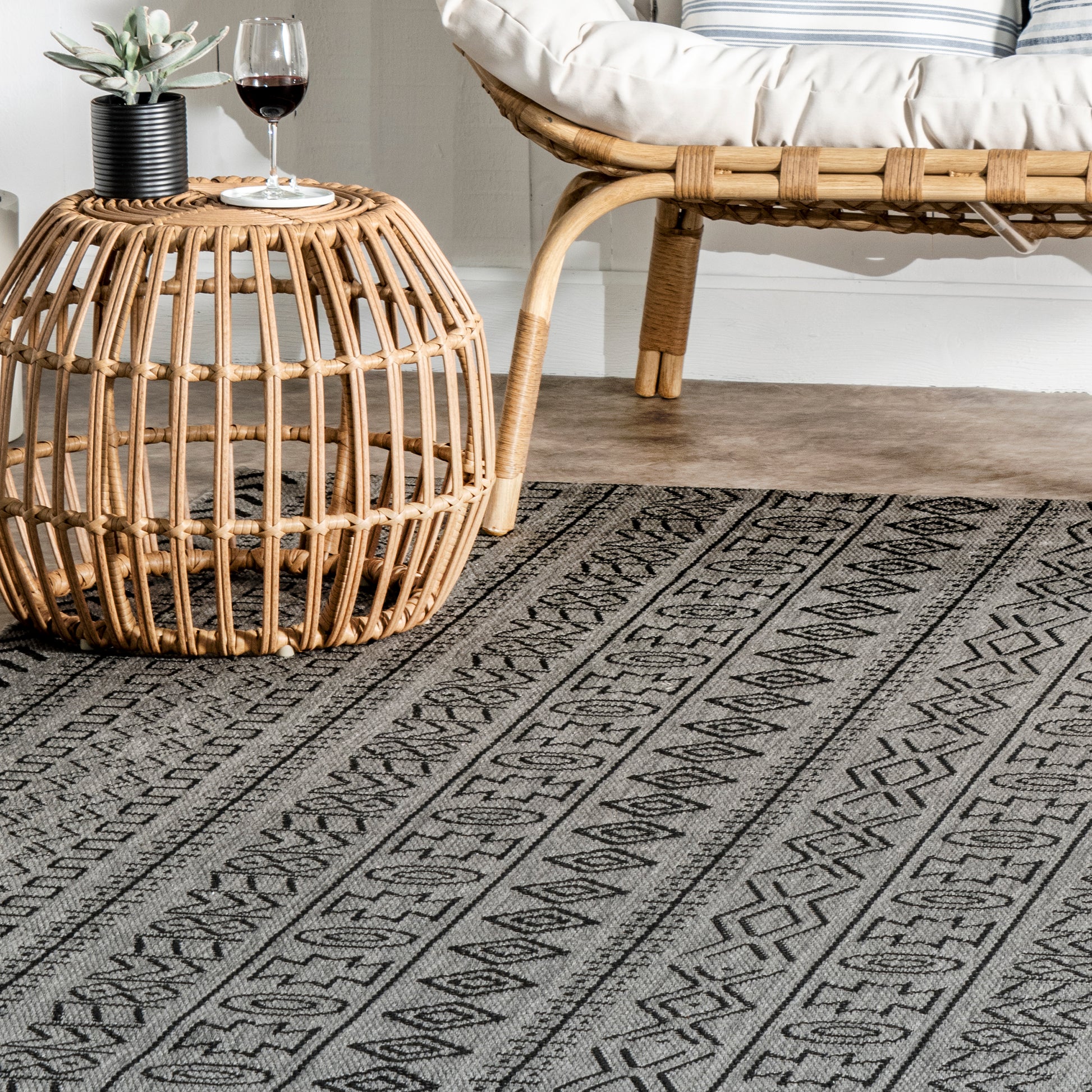 Nuloom Jamie Nja2867B Gray Area Rug