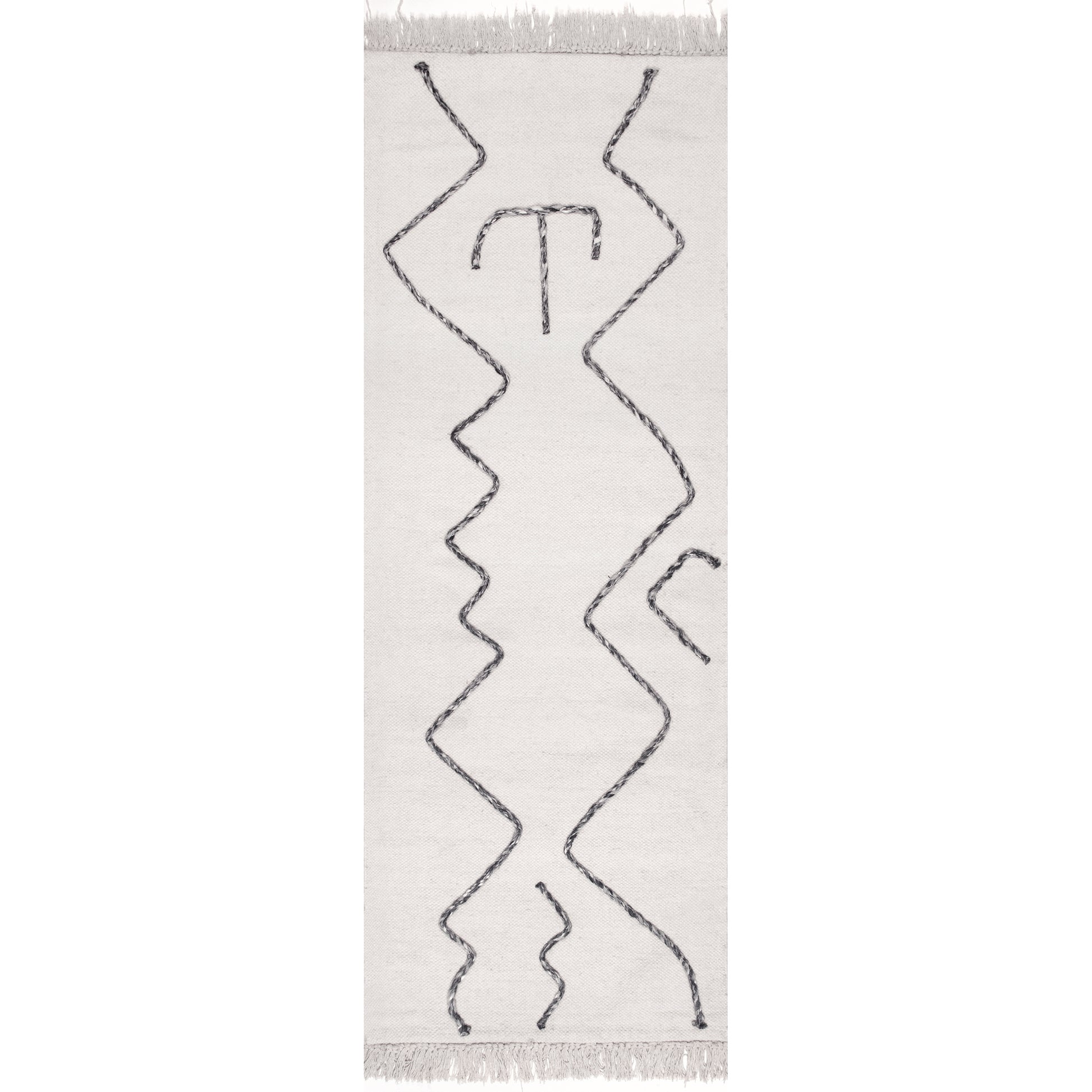 Nuloom Moira Tribal Nmo3425A Ivory Area Rug