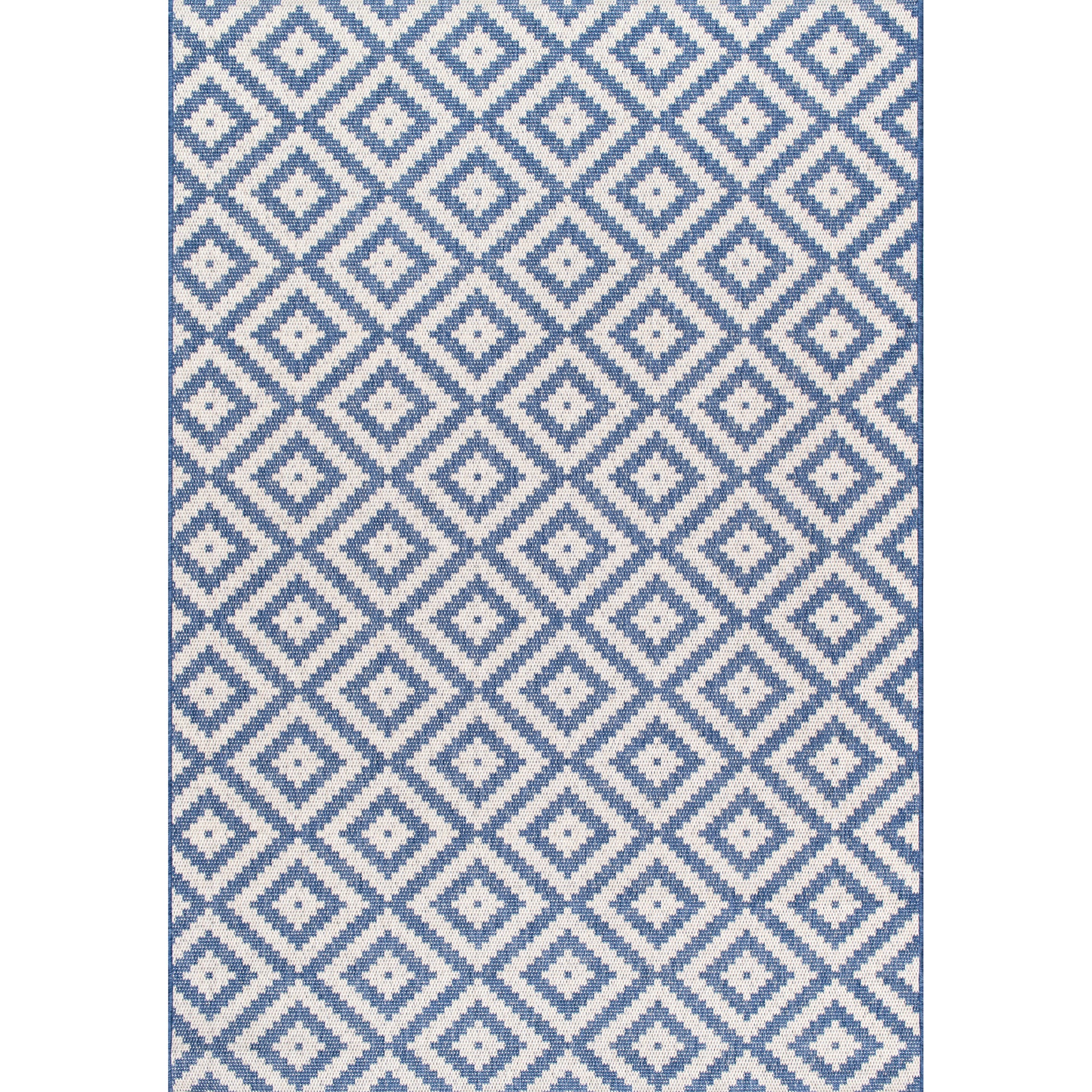 Nuloom Marybelle Tribal Trellis Nma2857B Blue Area Rug