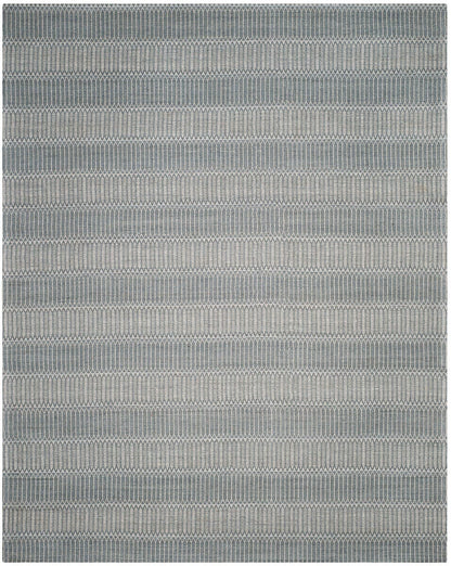 Safavieh Marbella Mrb124A Silver Striped Area Rug