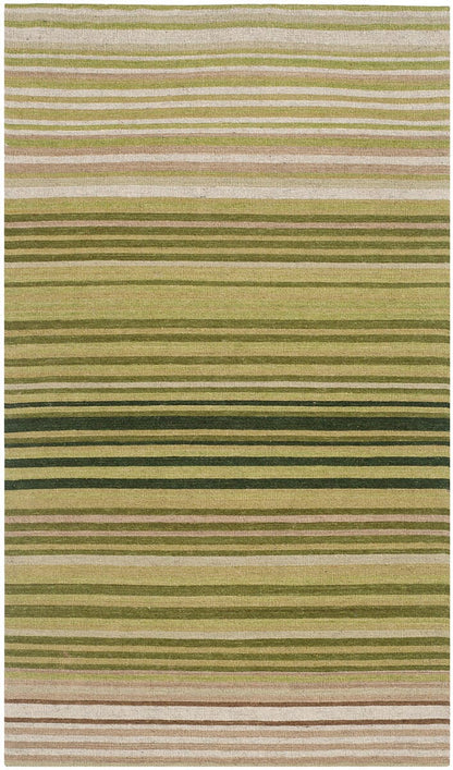 Safavieh Marbella Mrb273A Green Striped Area Rug