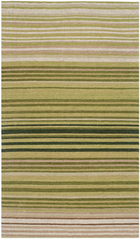 Safavieh Marbella Mrb273A Green Striped Area Rug