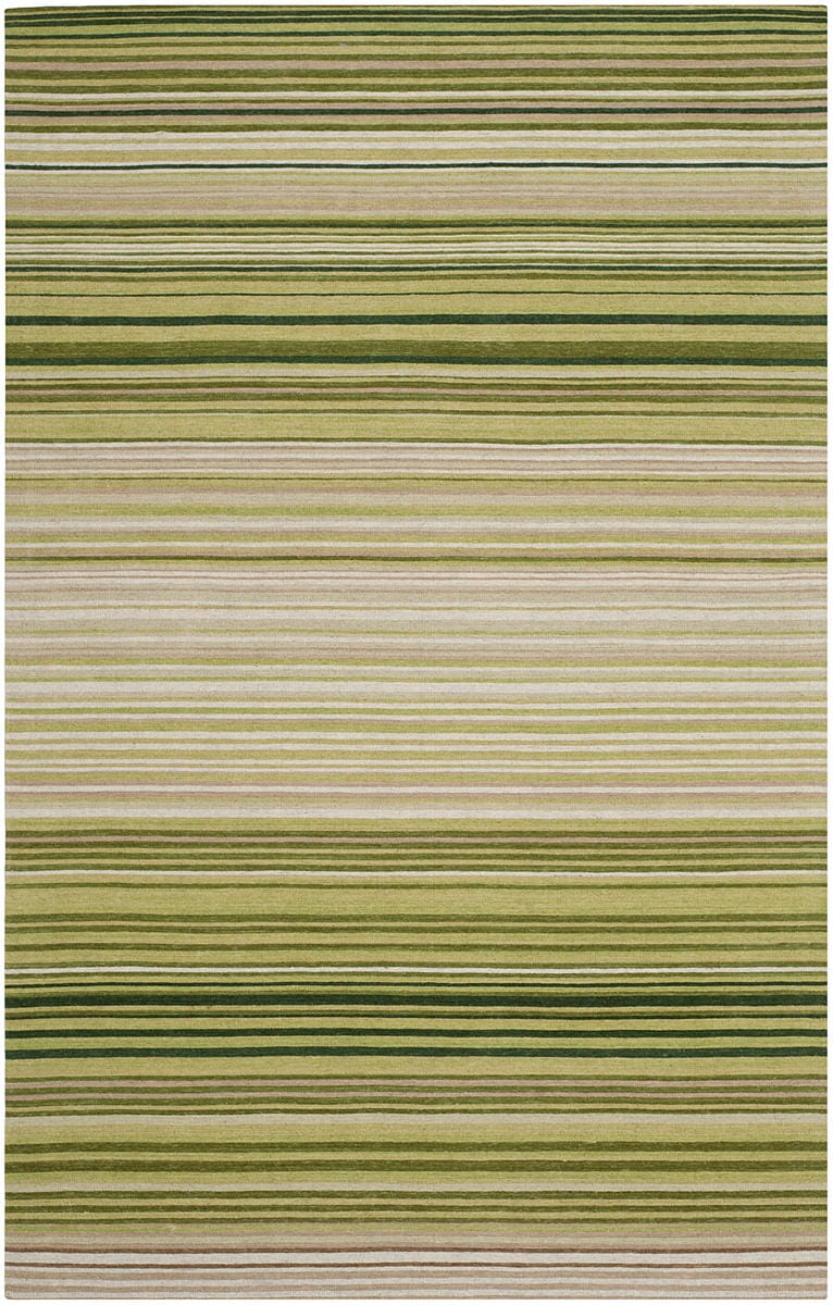 Safavieh Marbella Mrb273A Green Striped Area Rug