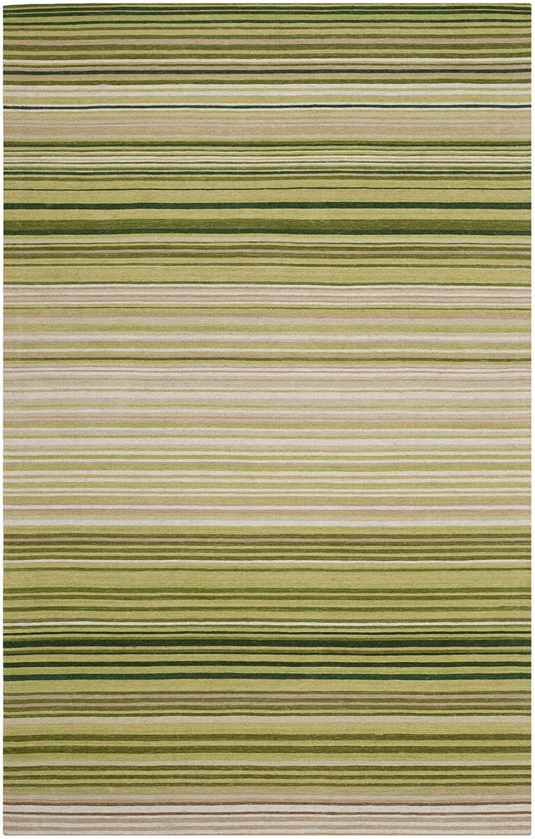 Safavieh Marbella Mrb273A Green Striped Area Rug