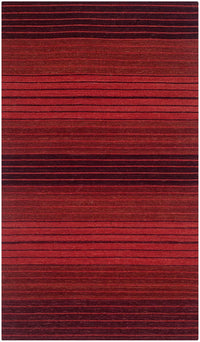 Safavieh Marbella Mrb275A Red Striped Area Rug