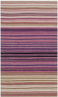 Safavieh Marbella Mrb279A White / Lilac Striped Area Rug