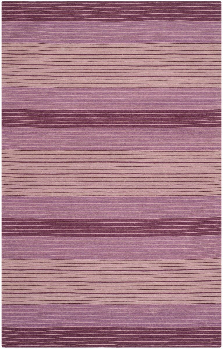 Safavieh Marbella Mrb281A Lilac Striped Area Rug