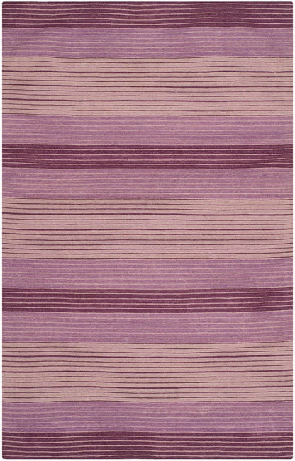 Safavieh Marbella Mrb281A Lilac Striped Area Rug