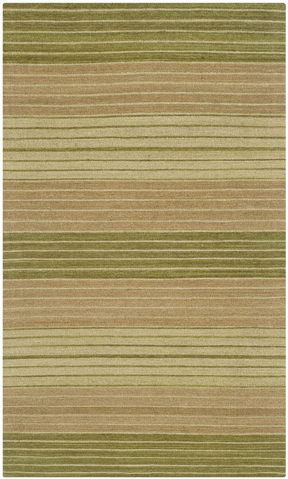 Safavieh Marbella Mrb283A Green Striped Area Rug