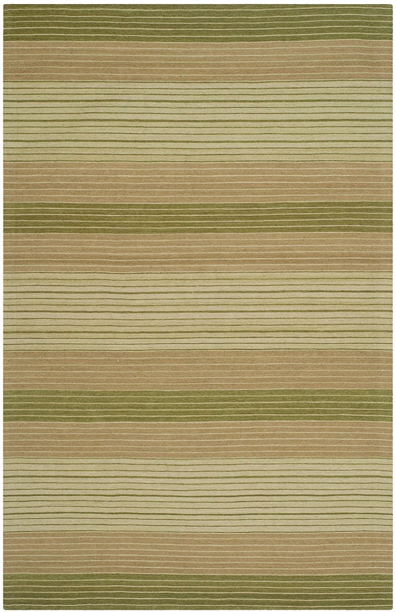 Safavieh Marbella Mrb283A Green Striped Area Rug