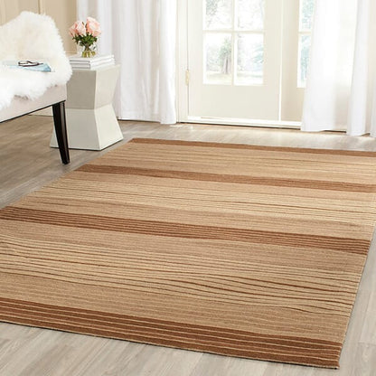 Safavieh Marbella Mrb287A Beige / Brown Striped Area Rug