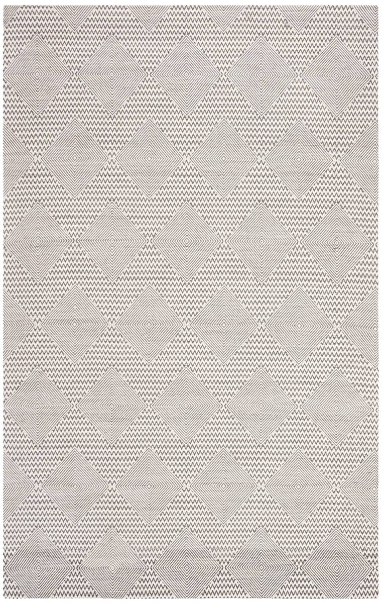 Safavieh Marbella Mrb304F Dark Grey / Ivory Area Rug