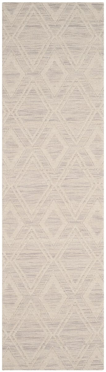 Safavieh Marbella Mrb312A Silver / Ivory Geometric Area Rug