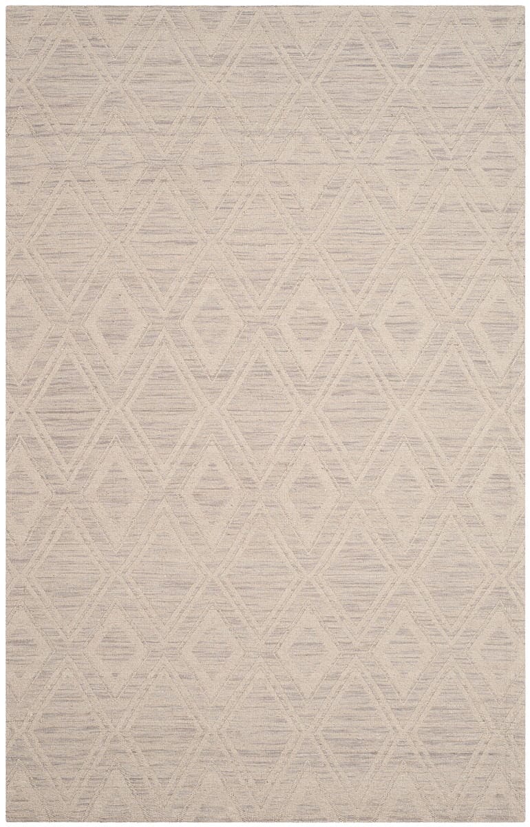 Safavieh Marbella Mrb312A Silver / Ivory Geometric Area Rug