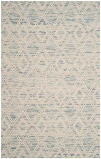 Safavieh Marbella Mrb312B Light Blue / Ivory Geometric Area Rug