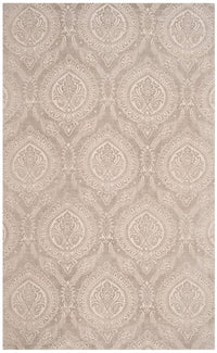 Safavieh Marbella Mrb405E Taupe / Ivory Damask Area Rug