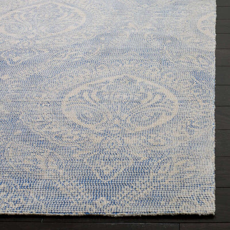 Safavieh Marbella Mrb405M Blue / Ivory Rugs.