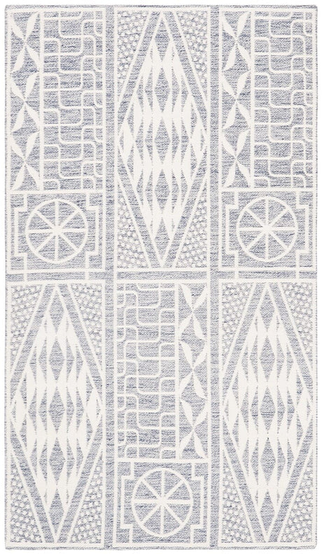 Safavieh Marbella Mrb609M Blue / Ivory Rugs.