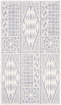 Safavieh Marbella Mrb609M Blue / Ivory Moroccan Area Rug