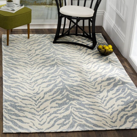 Safavieh Marbella Mrb632C Blue / Ivory Rugs.