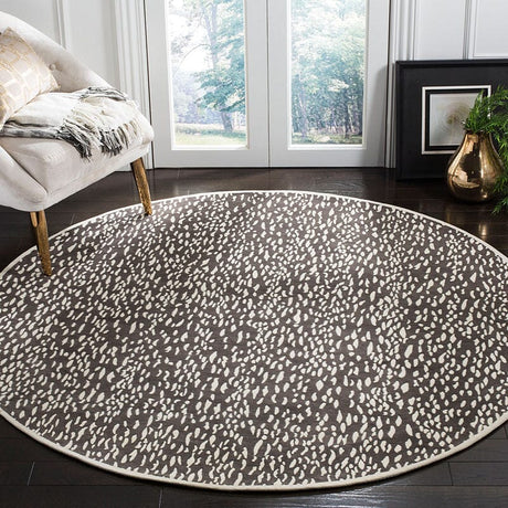 Safavieh Marbella Mrb657A Dark Grey / Ivory Rugs.