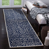 Safavieh Marbella Mrb657B Navy Blue / Ivory Rugs.