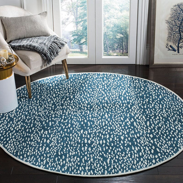 Safavieh Marbella Mrb657D Blue / Ivory Rugs.