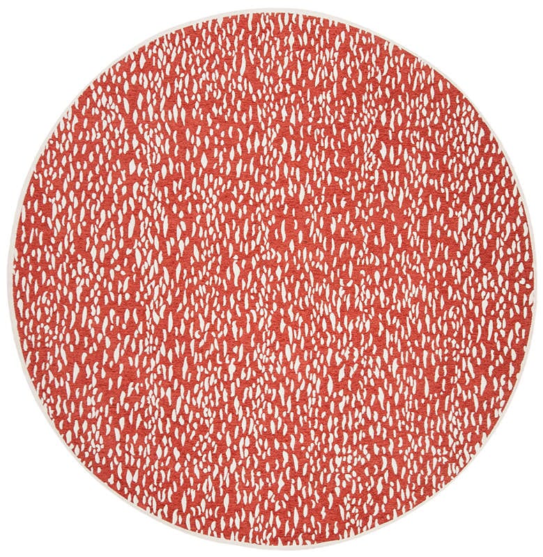 Safavieh Marbella Mrb657R Red / Ivory Geometric Area Rug