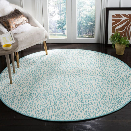 Safavieh Marbella Mrb657T Ivory / Turquoise Rugs.