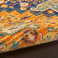 Nourison Allur Alr04 Orange Multicolor Area Rug