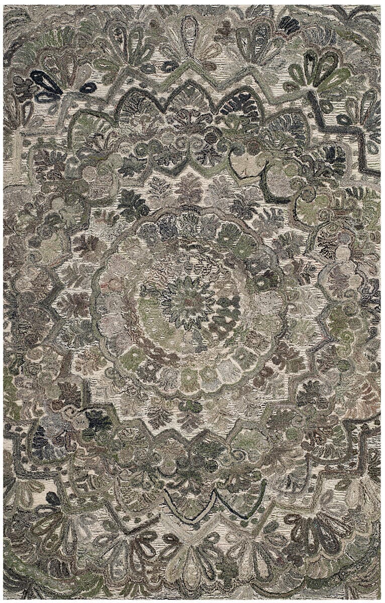 Safavieh Marquee Mrq110A Grey / Multi Area Rug