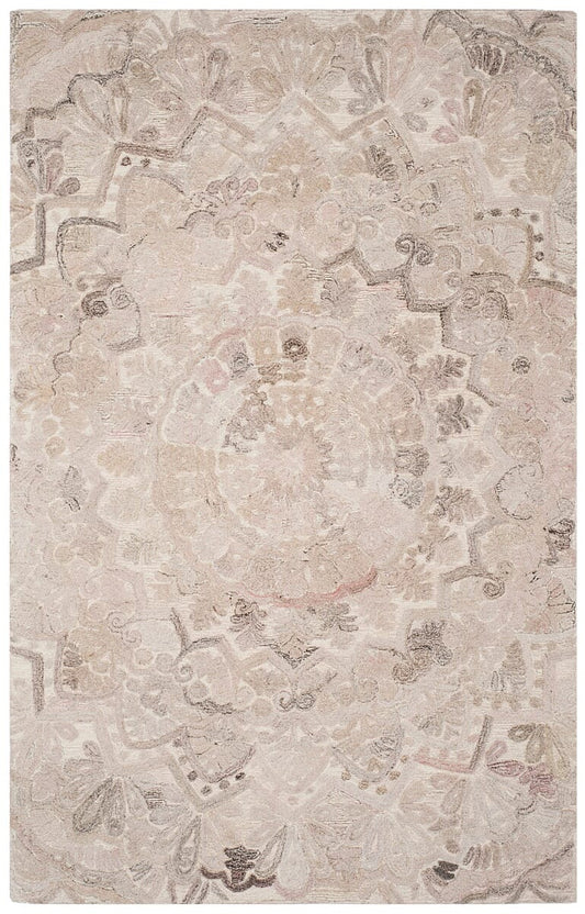 Safavieh Marquee Mrq110B Beige / Ivory Area Rug