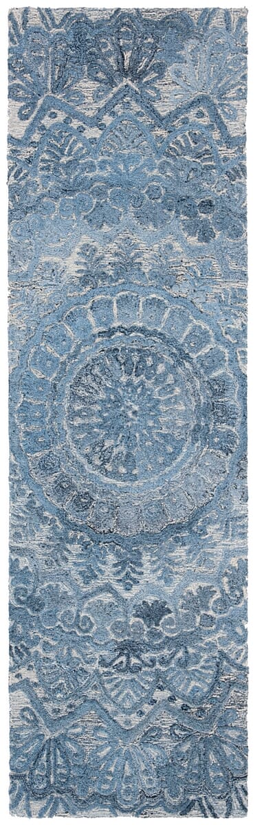 Safavieh Marquee Mrq110D Blue/Ivory Rug.