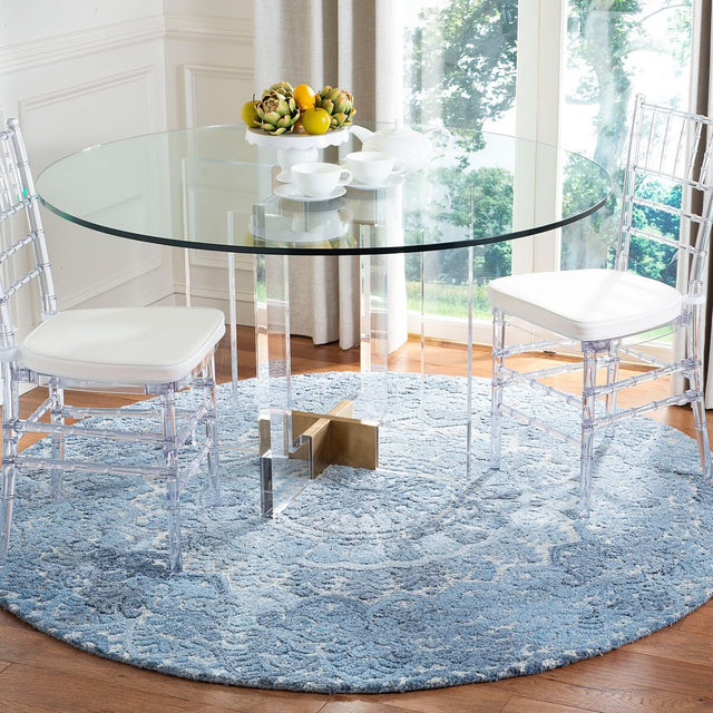 Safavieh Marquee Mrq110D Blue/Ivory Rug.